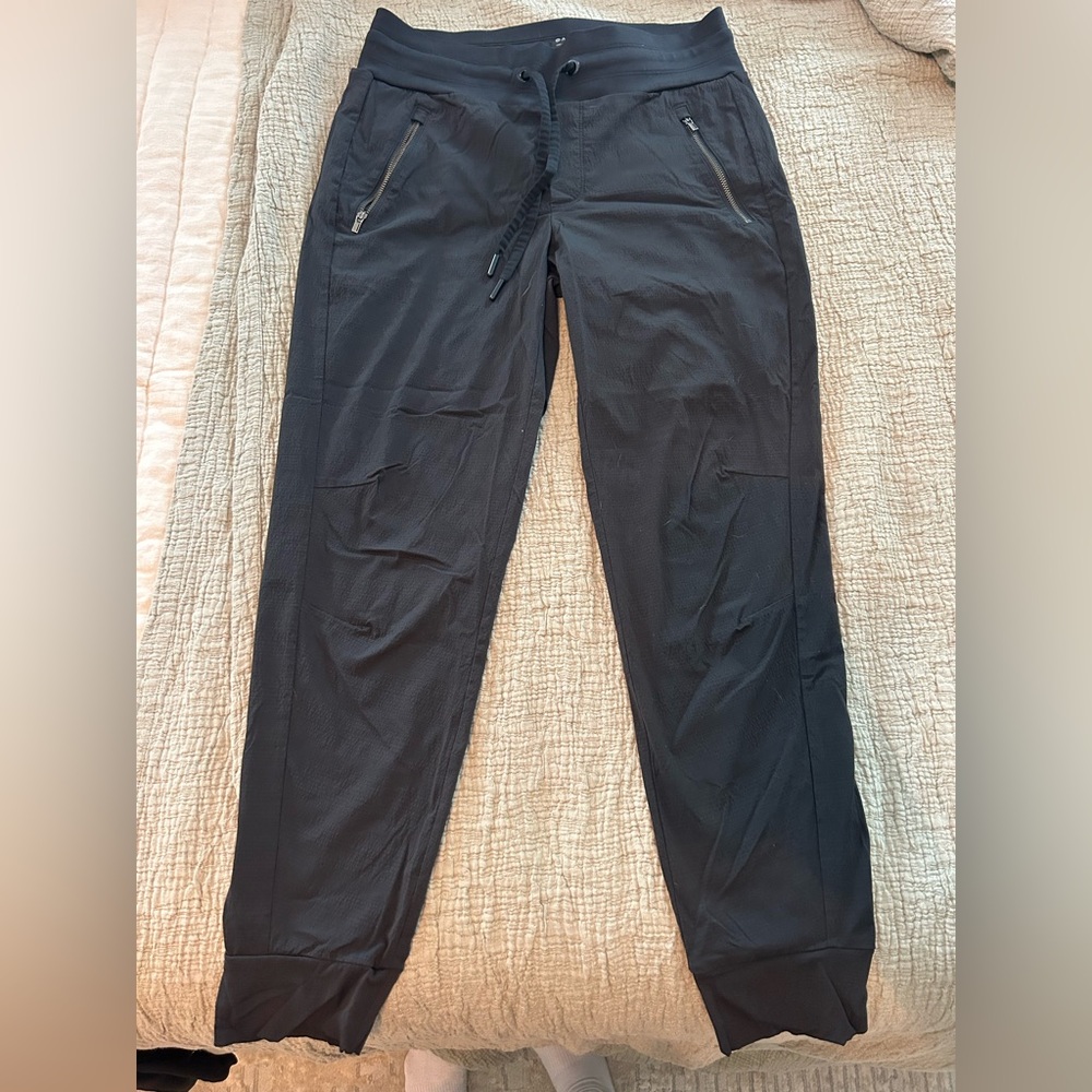 Athleta Black Sweatpants Relaxed Fit Joggers